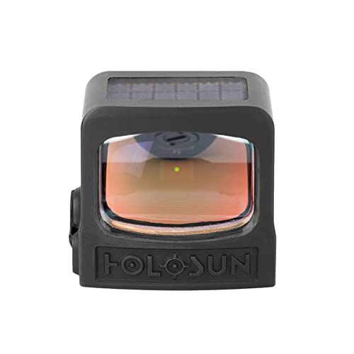 HOLOSUN HE508T X2 Multi-Reticle 2 MOA Dot & 32 MOA Circle Open Reflex Pistol Sight - Solar Failsafe Shake-Awake Durable Titanium Handgun Sight with...