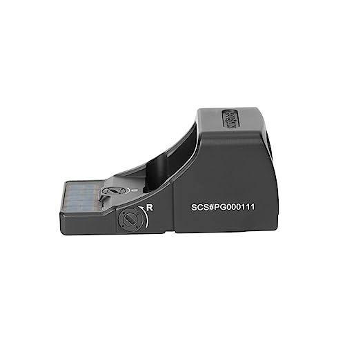 Holosun SCS S&W M&P/M2.0 Multi-Reticle 32MOA Green Circle & 2MOA Dot Pistol Cut Solar-Charging Reflex Sight SCS-MP2-GR | Multi-Reticle, 32MOA...